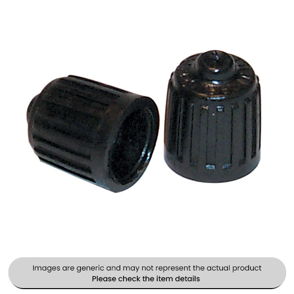 Plastic Valve Caps Pack Qty 100