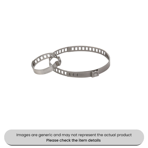 Stainless Steel Large Single CV Boot Ear Clip 45-120MM Clamp Pack Qty 20