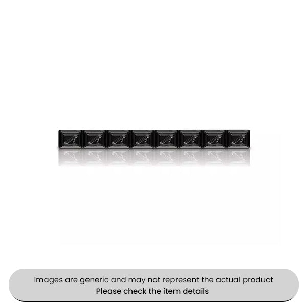 Black Balance Weights Adhesive Weight For Aluminium Rims 40G Pack Qty 50