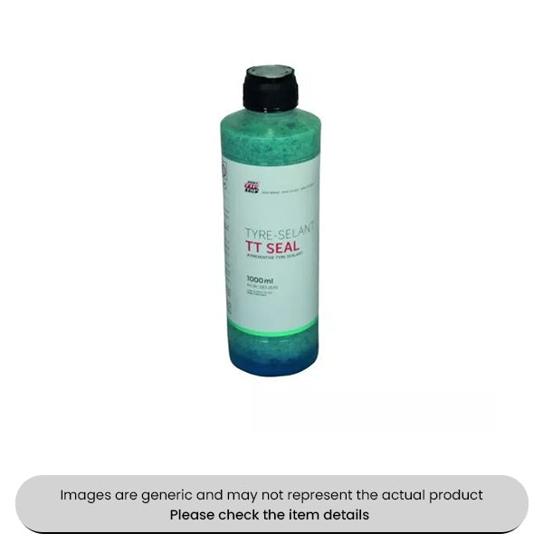TT Seal Tyre Puncture Sealant 1L With 1 Adapter Tube Pack Qty 1