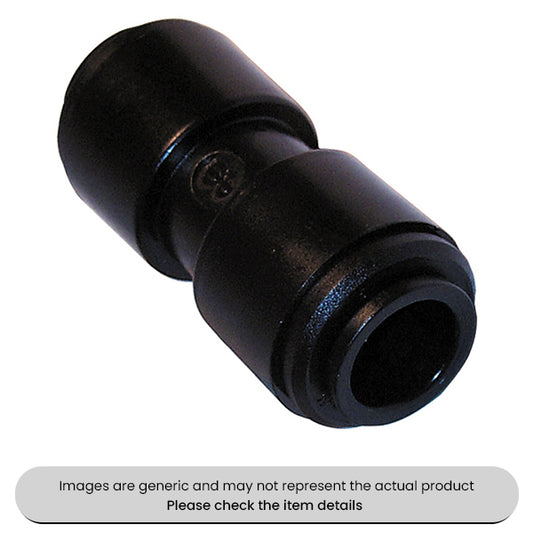 Speedfit Plastic Couplings Metric Equal Straights 12MM Pack Qty 5