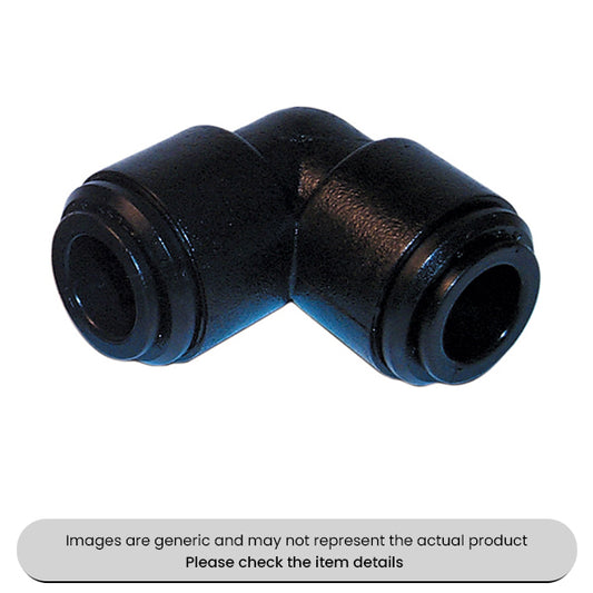 Speedfit Plastic Couplings Metric Equal Elbows 8MM Pack Qty 5