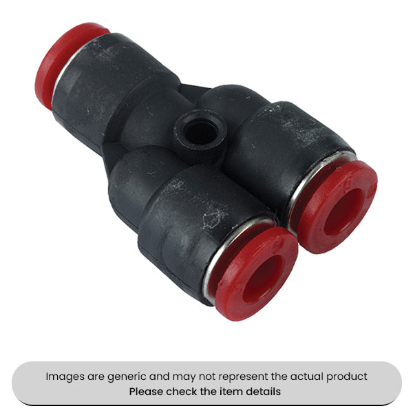 Plastic Y Connectors 8MM Pack Qty 5