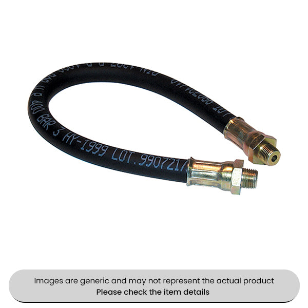 Standard Flexible Rubber Hoses 1/8" BSP/Gas 450mm Pack Qty 3