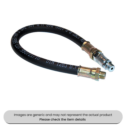 Flexible Rubber Hoses Swivel End 1/8" BSP/Gas 300mm Pack Qty 2