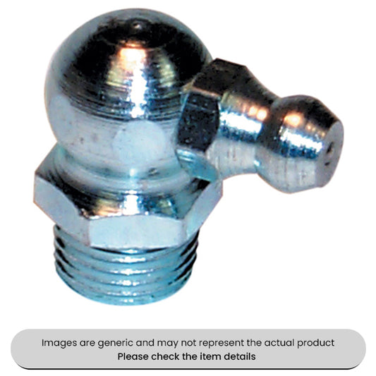Grease Nipples Metric 90 Degree Angled 8X1.25MM Pack Qty 25