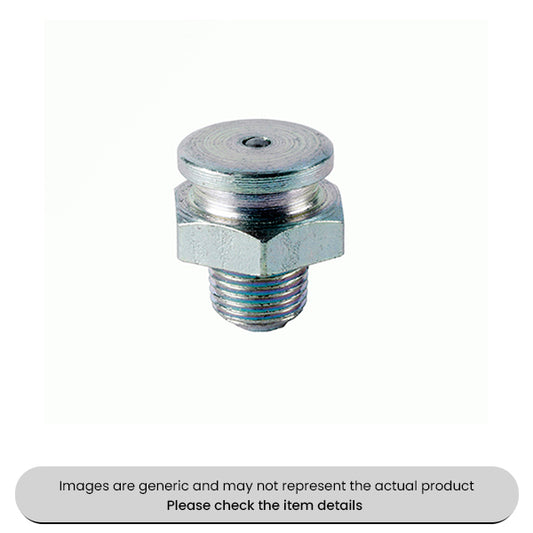 Grease Nipples Imperial Round & Hexagon Head Tap 1/4" Gas/BSP Pack Qty 25