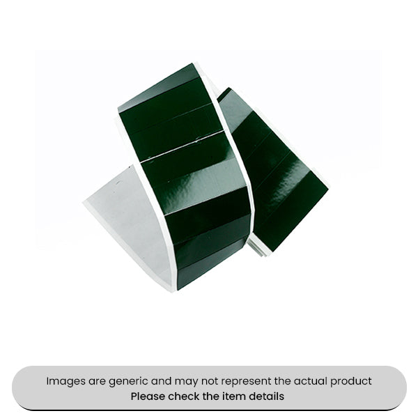 Self Adhesive Double Sided No Plate Pads 75X25mm Pack Qty 50