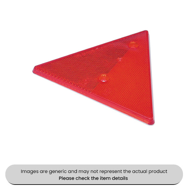 Red Triangular Reflector 152mm Pack Qty 5