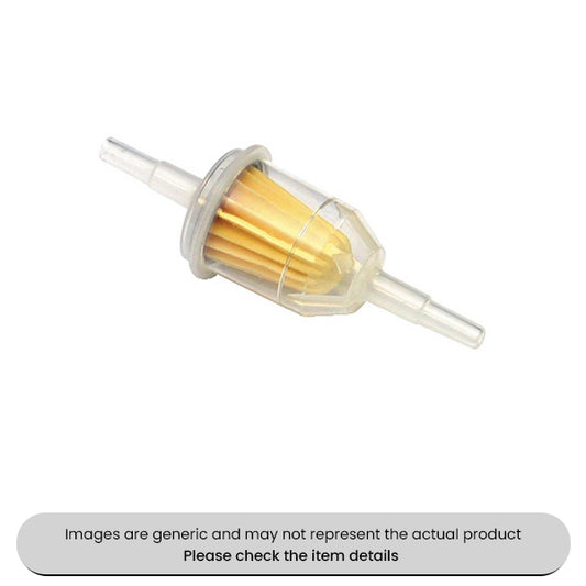 Small Universal In - Line Fuel Filters For Petrol Applications Pack Qty 10