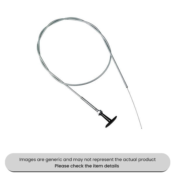 Universal Bonnet Release Cable With Black T Handle Pack Qty 1