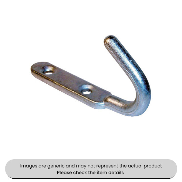 Steel Rope Hooks Bolt-on 5 1/2" Pack Qty 5