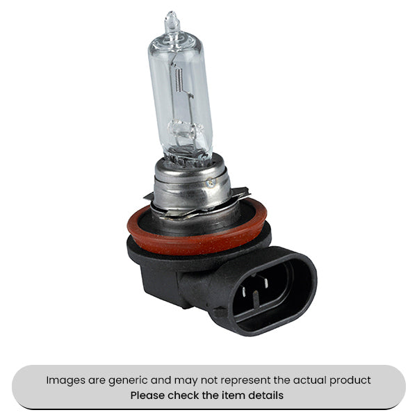 Halogen Headlight Bulbs H9 Cap PGJ19-5, 12V, 65W Pack Qty 1