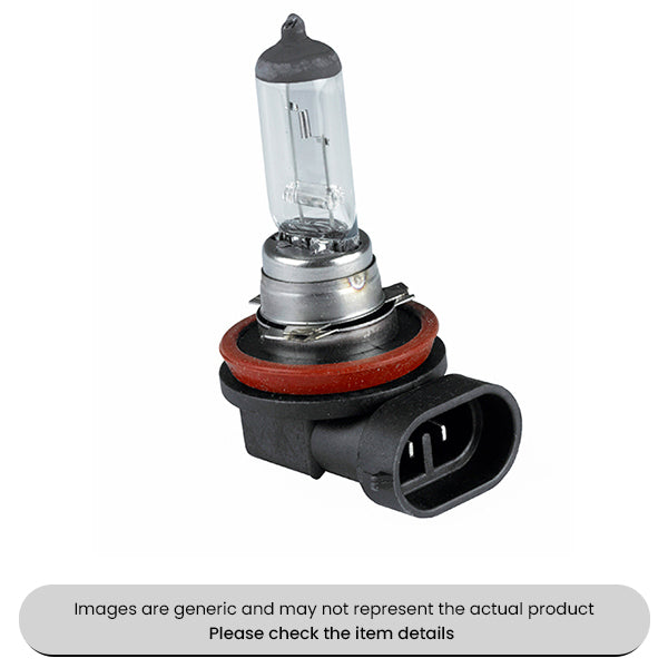 12 Volt 55w Top-Up Headlight Halogen Bulbs H11 Cap PGJ19-2 Pack of 1