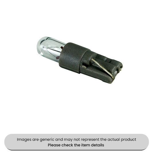 Clear PCB Bulbs KW2x4.6D, 12V, 1.2W Pack Qty 10