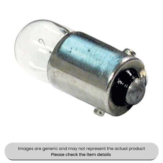 MCC Bulbs Side/Instrument BA9s, 8.5MM Dia, 12V, 4W Pack Qty 10