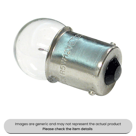SCC Sidelight & Wedge Bulb BA15s, 24V, 5W Pack Qty 10