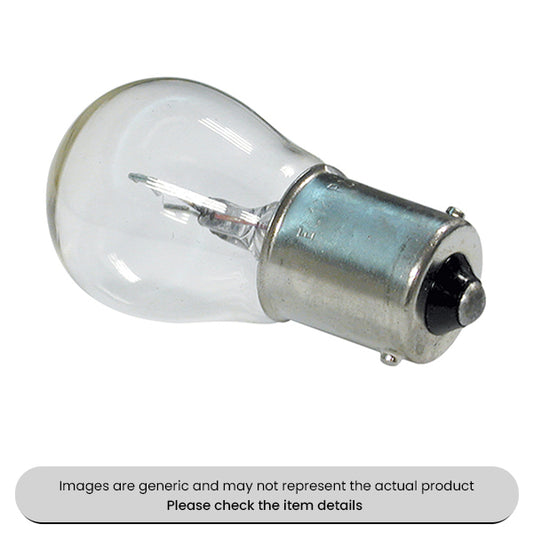 Clear BA15s SCC Bulbs Stop/Tail/Indicator 28V, 26W Pack Qty 10