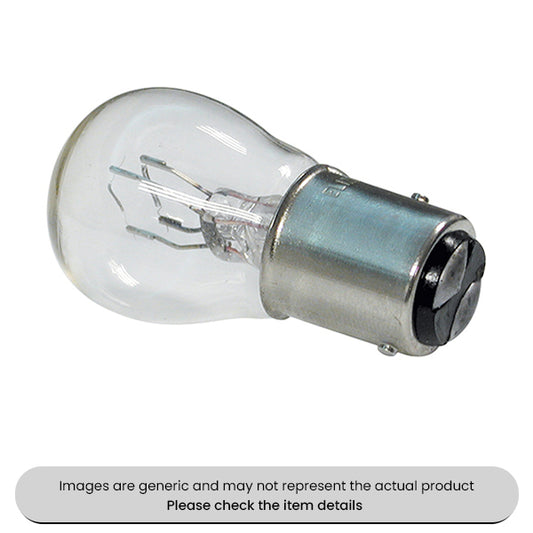 Red BAY15d Offset Index SBC Bulbs 12V, 21/5W Pack Qty 10