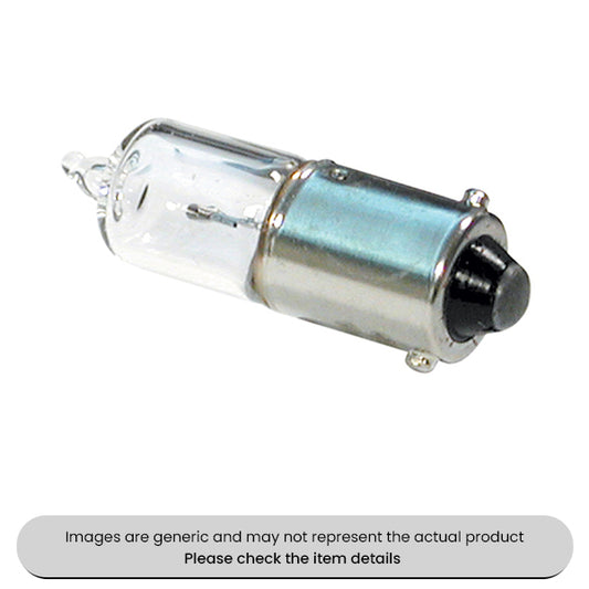 MCC Bulbs Side/Instrument BA9s, 9MM Dia, 12V, 5W Pack Qty 1