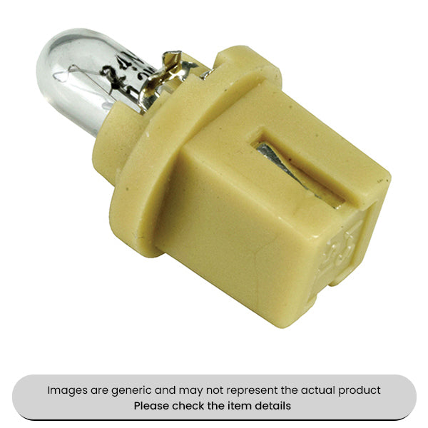 Beige PCB Bulbs B85D, 24V, 1.2W Pack Qty 10