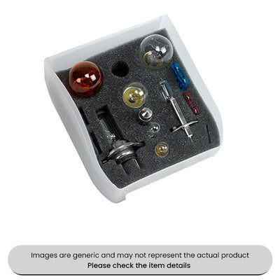12V Auto Bulb Kit H1 H7 With Extra Bulbs & Fuses Pack Qty 1