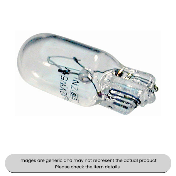 Top-Up Dispenser Wedge Base Bulbs 24V, 5W Pack Qty 10