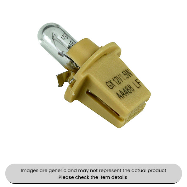 Grey PCB Bulbs B8.5D/BX8.5D, 24V, 1.2W Pack Qty 10