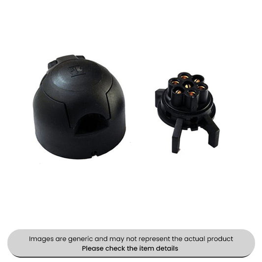 Electrical Coil Socket 12V, 7PIN Plastic Body Pack Qty 3