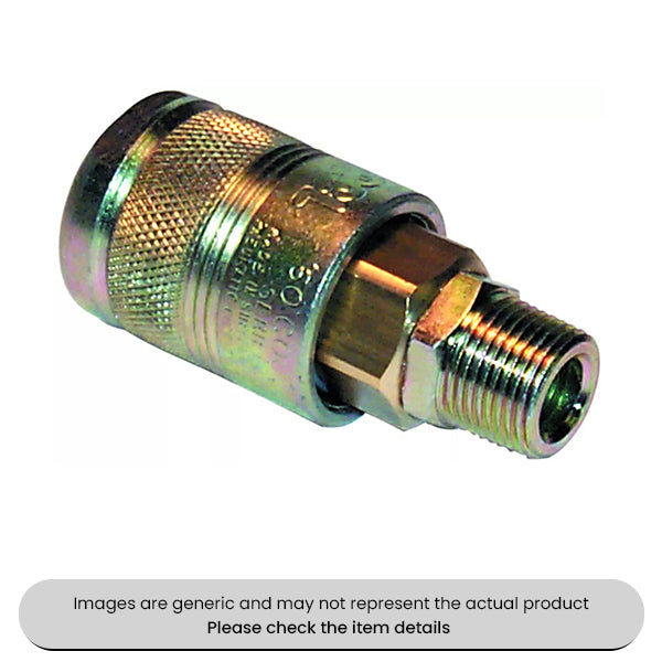 Coiled Air Hose 5M, 1/4" BSP Pack Qty 1