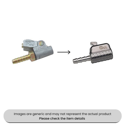 Straight Single Clip On Connector Open End End Pack Qty 1