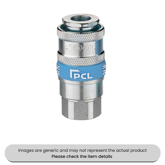PCL Airflow Couplings 1/4" BSP Male 200PSi Pack Qty 3