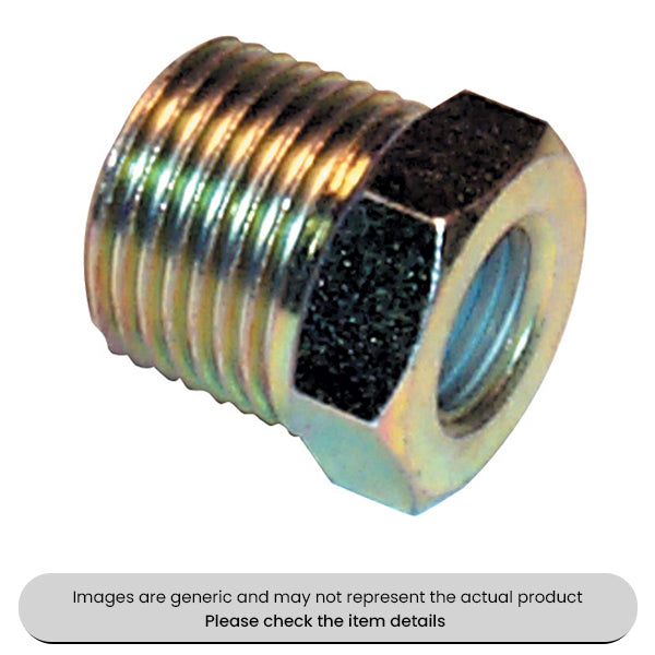 PCL Reducing Bushes Male & Female 1/2" BSPX1/4" BSP Pack Qty 3