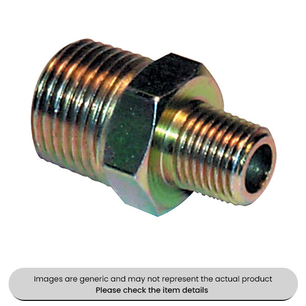 Male PCL Reducing Unions 1/2"x1/4" BSP Pack Qty 3
