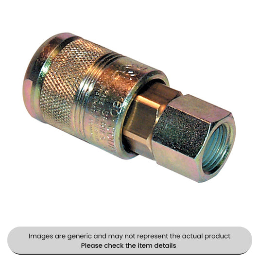 Female PCL 60 Series Couplings Made in Sheffield 3/8" BSP Pack Qty 1