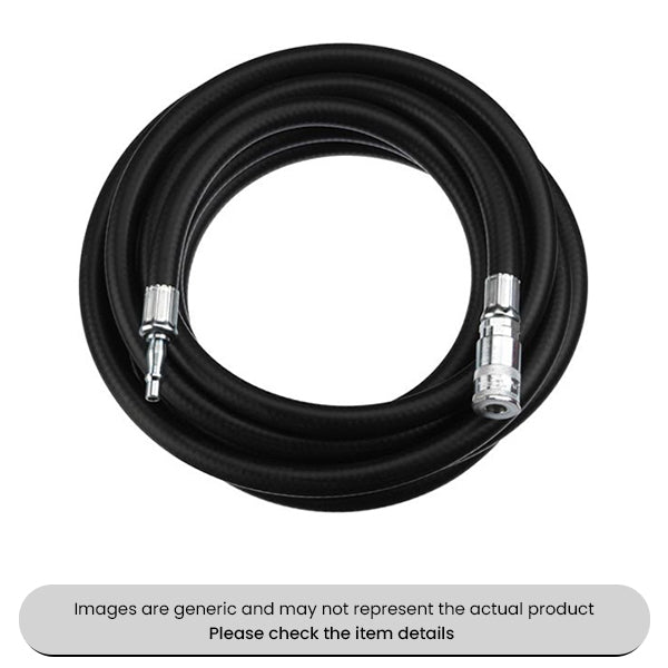 Air Tool Hose & Vertex Coupling With Rubber PVC Alloy 5M Pack Qty 1