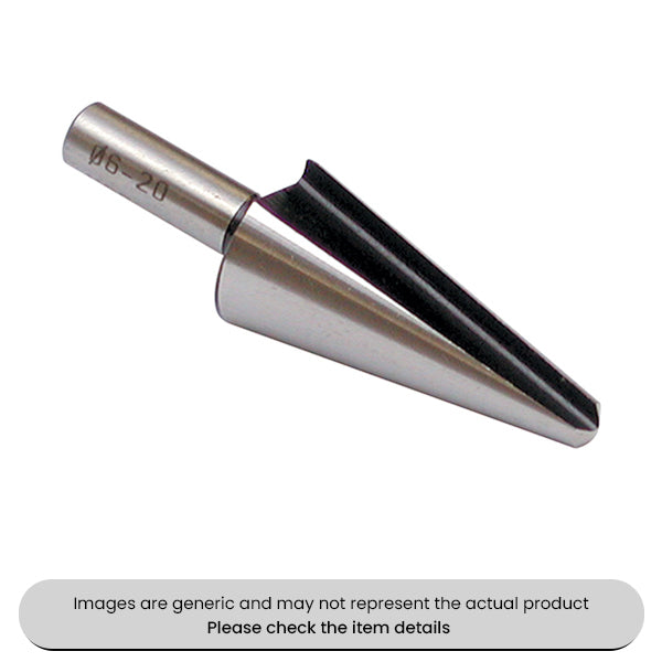 High Speed Steel Cone Cutting Drill 3/8" Shank, 6-20MM Pack Qty 1