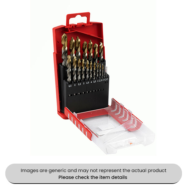 Dormer HSS Jobber Drill Compact Set Right Hand A002, 1-10MM Pack Qty 1