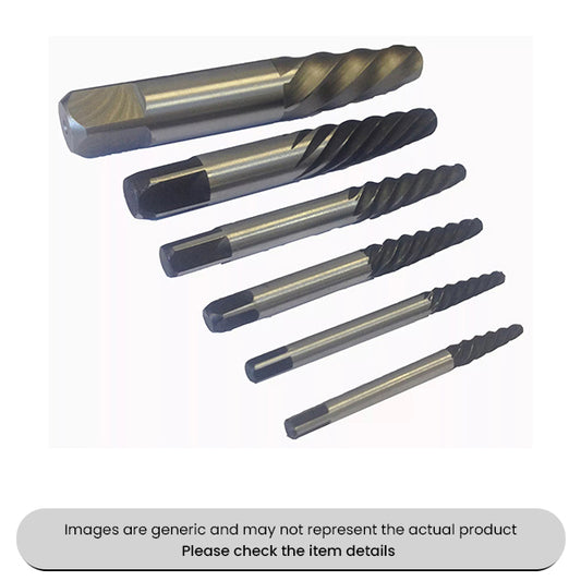 Screw Extractor Set No.1-6 Pack Qty 1