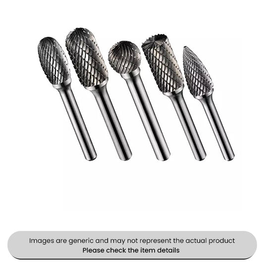 Dormer Premium Carbide Material Rotary Burrs Ball Nose Pack Qty 1