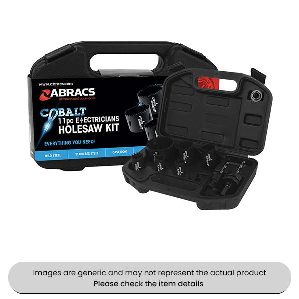 Electricians Holesaw Kit 16-64MM Pack Qty 1