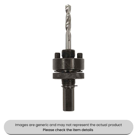 Hole Saw Arbors & Pilot Drill Bits 3/8" Hex, 14-30MM Pack Qty 1