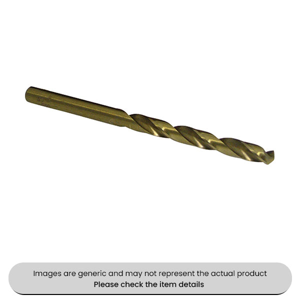 HSS Cobalt Jobber Drills Bits 6"-12", 10MM Pack Qty 5