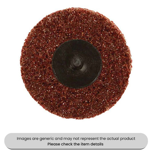 Green Quick Lock Non-Woven Polirico Discs Fine, 50MM Pack Qty 25