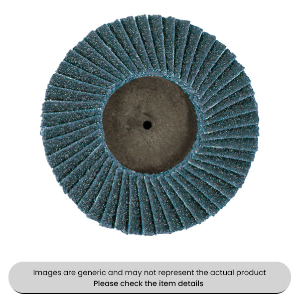 Quick Lock Flap Zirconium Discs P40, 50MM Pack Qty 25