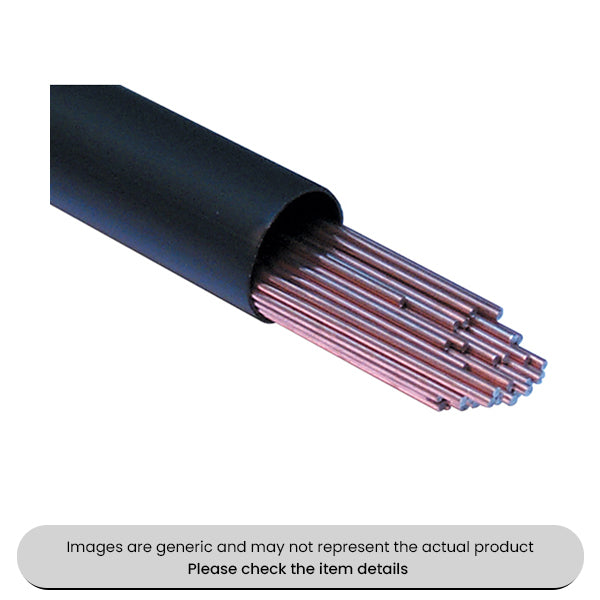 Copper Coated Mild Steel & Wrought Iron Welding Rods 2.4MM, 2KG Pack Qty 1