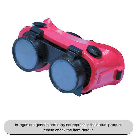 Flip-Up Gas Welding Goggles Shade 5 EN166 & EN175 Pack Qty 1