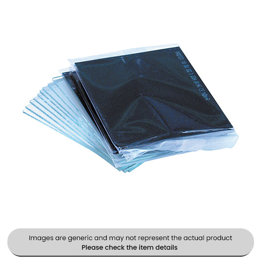 Glass Lenses Shade 10 4 1/4" x 3 1/4" For Welding Helmets Pack Qty 5