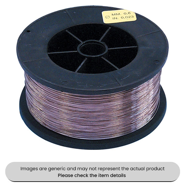 Copper Coated Deoxidized Steel Mig Welding Wire 0.6MM, 0.7KG Pack Qty 1