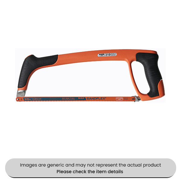 Professional Hacksaw With Sandflex Blade 24TPI, 12" For Flush Cutting Pack Qty 1